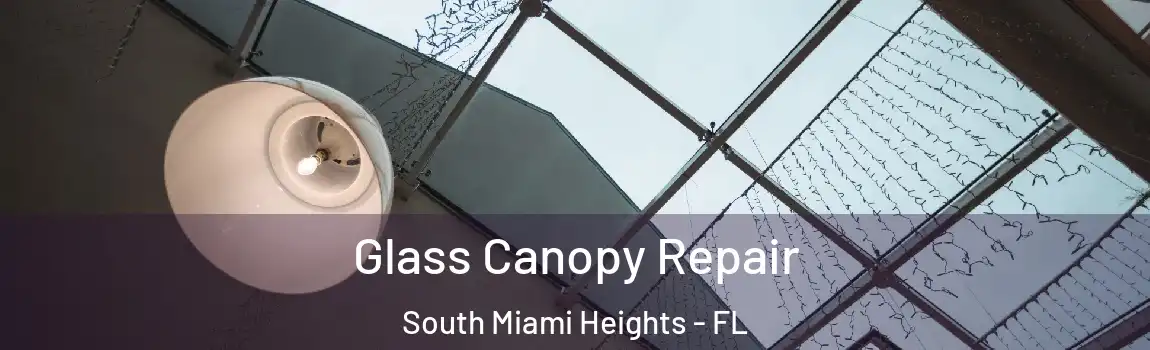 Glass Canopy Repair South Miami Heights - FL